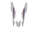 Rabatt Honda CBR500R Motorrad Verkleidung 2013-2015 - Weiss Rot Blau HRC