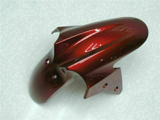 Rabatt Kawasaki EX250 Motorrad Verkleidung 2008-2012 - Glanzendes Schwarz Kastanienbraun Rot