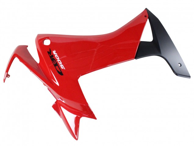 Rabatt Honda CBR500R Motorrad Verkleidung 2013-2015 - Rot Matt Schwarz