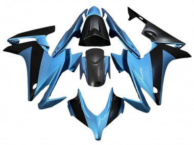 Rabatt Honda CBR500R Motorrad Verkleidung 2013-2015 - Hellblau Schwarz