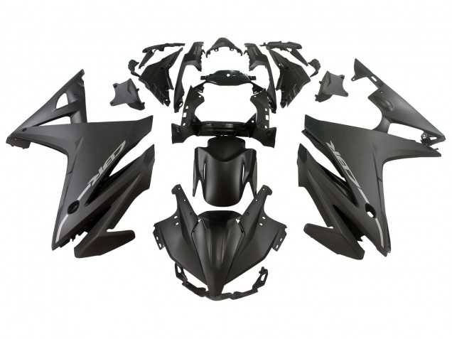 Rabatt Honda CBR500R Motorrad Verkleidung 2016-2018 - Matt Schwarz