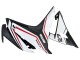 Rabatt Honda CBR500R Motorrad Verkleidung 2016-2018 - Weiss Rot Matt Schwarz