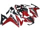 Rabatt Honda CBR500R Motorrad Verkleidung 2016-2018 - Rot Weiss Matt Schwarz