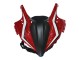 Rabatt Honda CBR500R Motorrad Verkleidung 2016-2018 - Rot Weiss Matt Schwarz