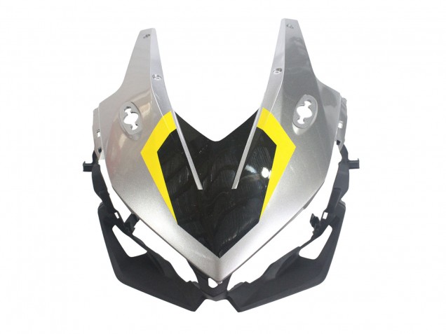Rabatt Honda CBR500R Motorrad Verkleidung 2022-2023 - Silber Gelb Glanzendes Schwarz