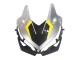 Rabatt Honda CBR500R Motorrad Verkleidung 2022-2023 - Silber Gelb Glanzendes Schwarz