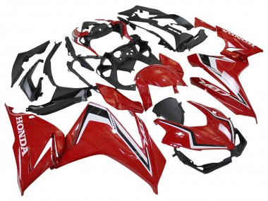 Rabatt Honda CBR500R Motorrad Verkleidung 2022-2023 - Rot Weiss Schwarz