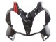 Rabatt Honda VFR 800 Motorrad Verkleidung 2002-2013 - Glanzendes Schwarz Rot