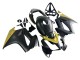 Rabatt Honda VFR 800 Motorrad Verkleidung 2002-2013 - Gelb Matt Schwarz
