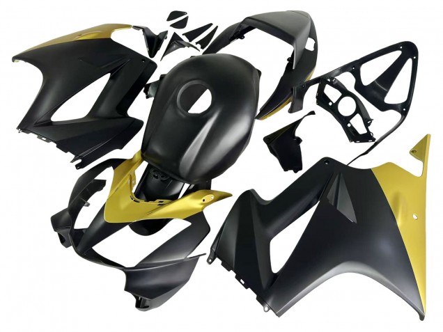 Rabatt Honda VFR 800 Motorrad Verkleidung 2002-2013 - Gelb Matt Schwarz