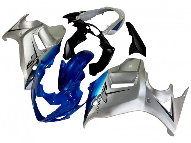 Rabatt Suzuki GSX650F Motorrad Verkleidung 2008-2013 - Silber Blau