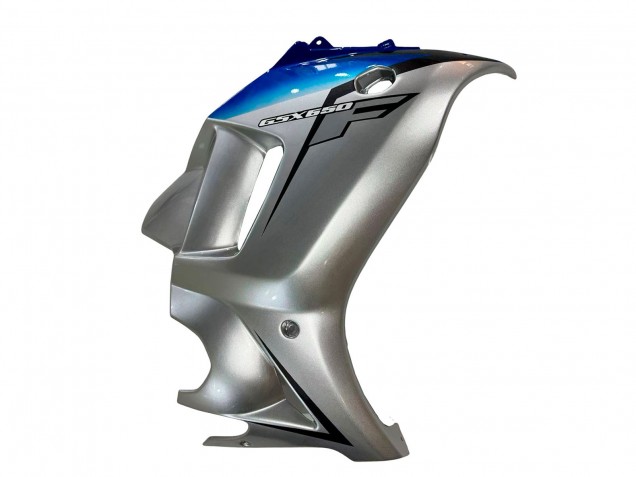 Rabatt Suzuki GSX650F Motorrad Verkleidung 2008-2013 - Silber Blau