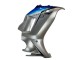 Rabatt Suzuki GSX650F Motorrad Verkleidung 2008-2013 - Silber Blau