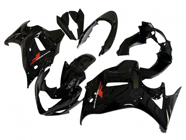 Rabatt Suzuki GSX650F Motorrad Verkleidung 2008-2013 - Glanzendes Schwarz