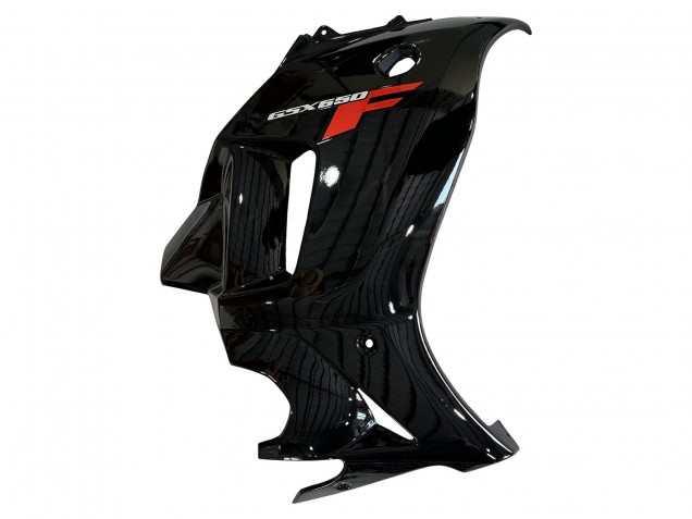 Rabatt Suzuki GSX650F Motorrad Verkleidung 2008-2013 - Glanzendes Schwarz