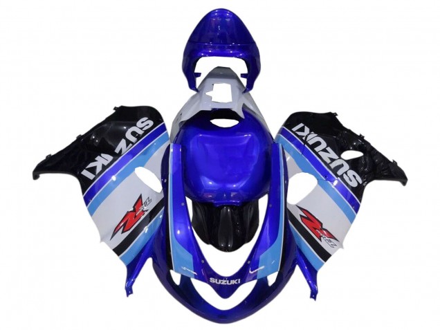 Rabatt Suzuki TL1000R Motorrad Verkleidung 1998-2003 - Blau Weiss Schwarz Rot