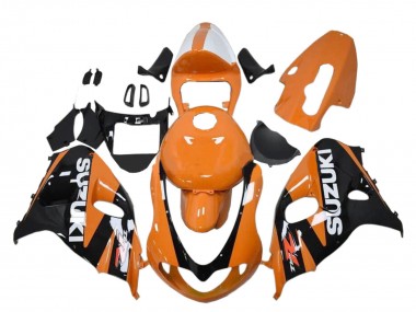 Rabatt Suzuki TL1000R Motorrad Verkleidung 1998-2003 - Orange Schwarz Weiss
