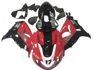 Rabatt Suzuki TL1000R Motorrad Verkleidung 1998-2003 - Rot Schwarz Rennen 17