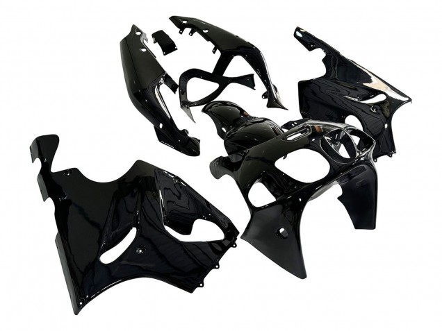 Rabatt Kawasaki ZX7R Motorrad Verkleidung 1996-2003 - Glanzendes Schwarz