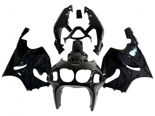 Rabatt Kawasaki ZX7R Motorrad Verkleidung 1996-2003 - Glanzendes Schwarz