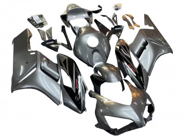 Rabatt Honda CBR1000RR Motorrad Verkleidung 2004-2005 - Silber Glanzendes Schwarz