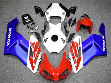 Rabatt Honda CBR1000RR Motorrad Verkleidung 2004-2005 - Weiss Rot Blau