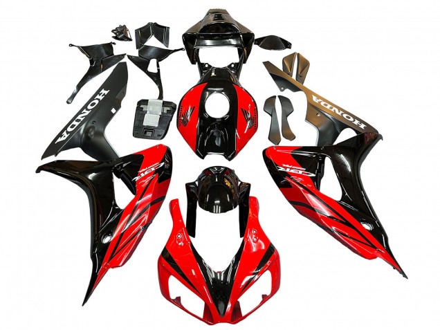 Rabatt Honda CBR1000RR Motorrad Verkleidung 2006-2007 - Blau Glanzendes Schwarz