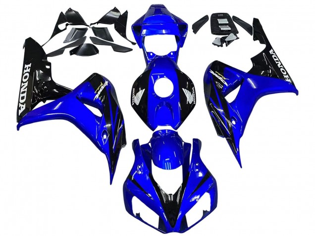 Rabatt Honda CBR1000RR Motorrad Verkleidung 2006-2007 - Blau Glanzendes Schwarz
