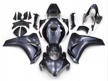 Rabatt Honda CBR1000RR Motorrad Verkleidung Kit 2008-2011 - Grau Glanzendes Schwarz