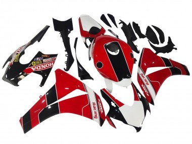 Rabatt Honda CBR1000RR Motorrad Verkleidung 2008-2011 - Rot Weiss Glanzendes Schwarz Rennen
