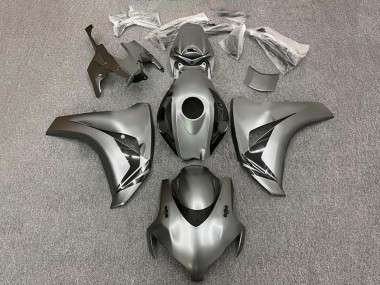 Rabatt Honda CBR1000RR Motorrad Verkleidung 2008-2011 - Grau Glanzendes Schwarz