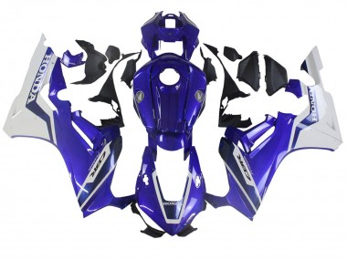 Rabatt Honda CBR1000RR Motorrad Verkleidung 2017-2023 - Weiss Blau