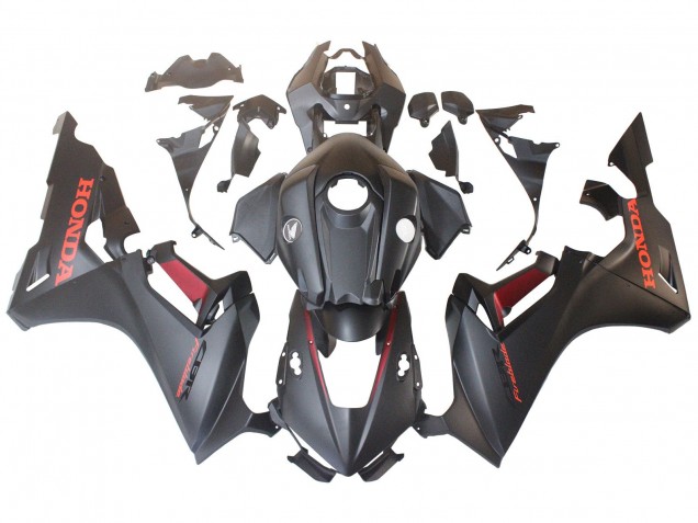 Rabatt Honda CBR1000RR Motorrad Verkleidung 2017-2023 - Matt Grau Rot