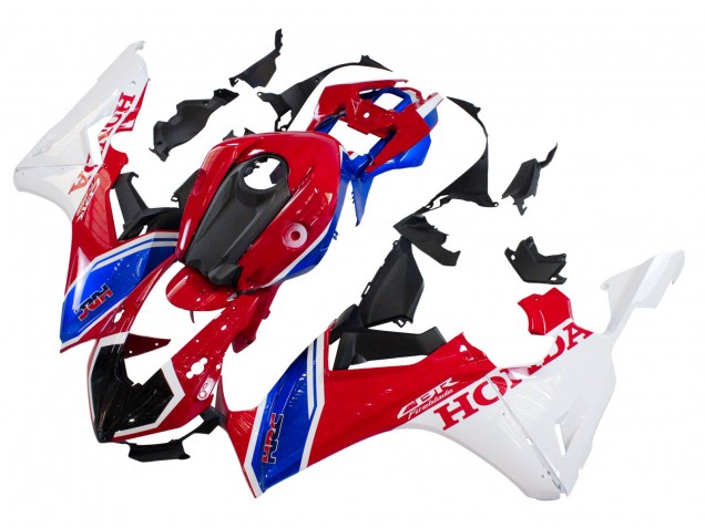 Rabatt Honda CBR1000RR Motorrad Verkleidung 2017-2023 - Weiss Rot Blau Schwarz HRC