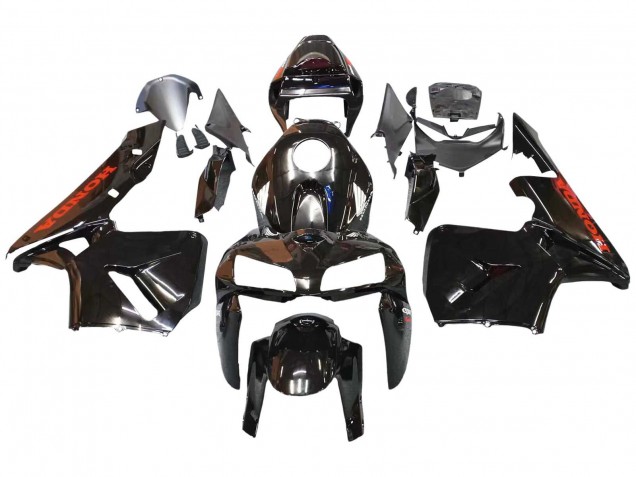 Rabatt Honda CBR600RR Motorrad Verkleidung 2005-2006 - Glanzendes Schwarz