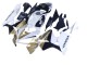 Rabatt Honda CBR600RR Motorrad Verkleidung 2005-2006 - Gold Weiss Schwarz