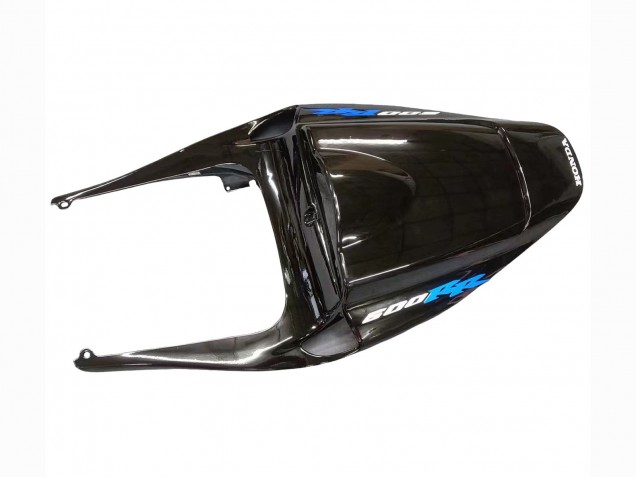 Rabatt Honda CBR600RR Motorrad Verkleidung 2005-2006 - Glanzendes Schwarz Blau Flamme