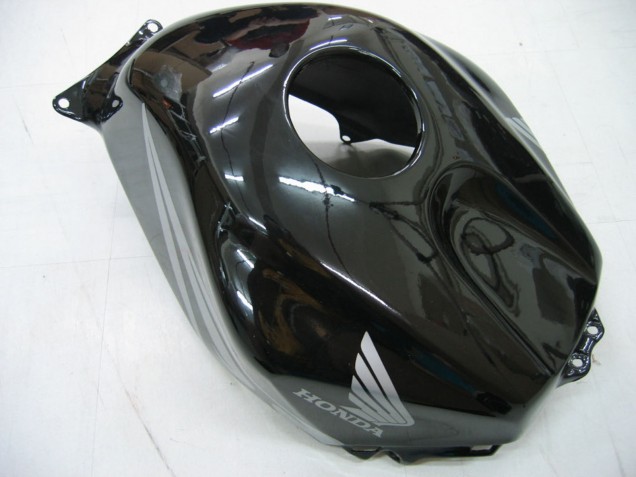 Rabatt Honda CBR600RR Motorrad Verkleidung 2005-2006 - Glanzendes Schwarz Grau Flamme