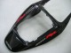 Rabatt Honda CBR600RR Motorrad Verkleidung 2005-2006 - Glanzendes Schwarz Grau Flamme
