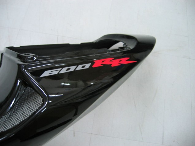 Rabatt Honda CBR600RR Motorrad Verkleidung 2005-2006 - Glanzendes Schwarz Grau Flamme