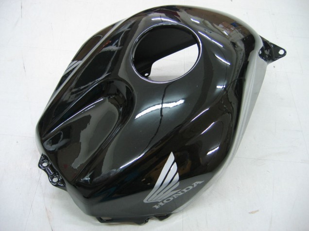 Rabatt Honda CBR600RR Motorrad Verkleidung 2005-2006 - Glanzendes Schwarz Grau Flamme