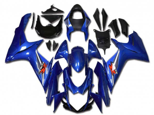 Rabatt Suzuki GSXR 600/750 Motorrad Verkleidung 2011-2024 - Blau