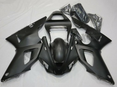 Rabatt Yamaha YZF R1 Motorrad Verkleidung 2000-2001 - Matt Schwarz