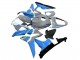 Rabatt Honda CBR600RR Motorrad Verkleidung 2007-2008 - Nardo Grau Blau Weiss Glanzendes Schwarz