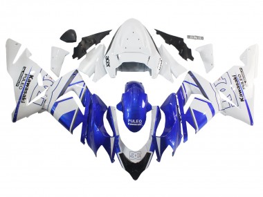 Rabatt Kawasaki ZX10R Motorrad Verkleidung 2004-2005 - Schwarz Weiss