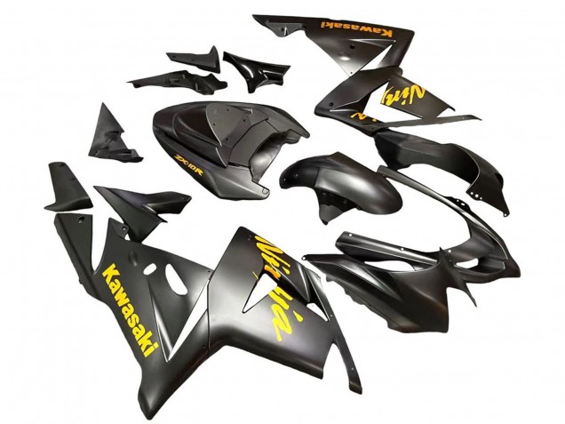 Rabatt Kawasaki ZX10R Motorrad Verkleidung 2004-2005 - Schwarz Ninja