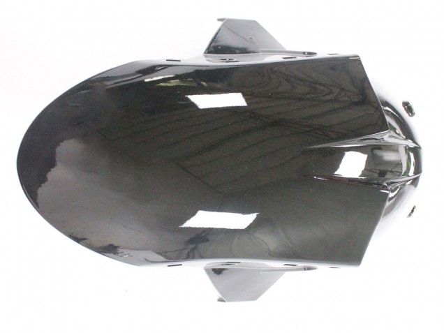 Rabatt Kawasaki ZX10R Motorrad Verkleidung 2004-2005 - Schwarz mit Gruner Flamme Ninja