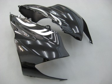 Rabatt Kawasaki ZX10R Motorrad Verkleidung 2004-2005 - Schwarz Weiss