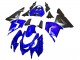 Rabatt Kawasaki ZX10R Motorrad Verkleidung 2004-2005 - Blau Schwarz Ninja
