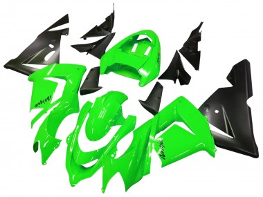 Rabatt Kawasaki ZX10R Motorrad Verkleidung 2004-2005 - Grun Schwarz Ninja